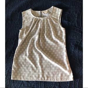 3 for $15: Polka Dot Sleeveless Blouse